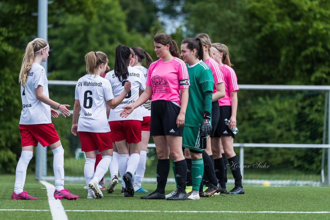 Bild 439 - wBJ SV Wahlstedt - SV Steinhorst/Labenz : Ergebnis: 0:1